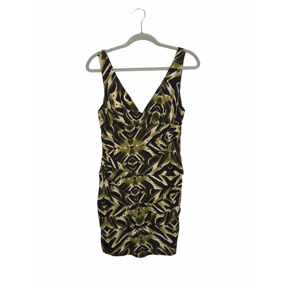 Arden B Dress NWT Large Pleated Fitted Size